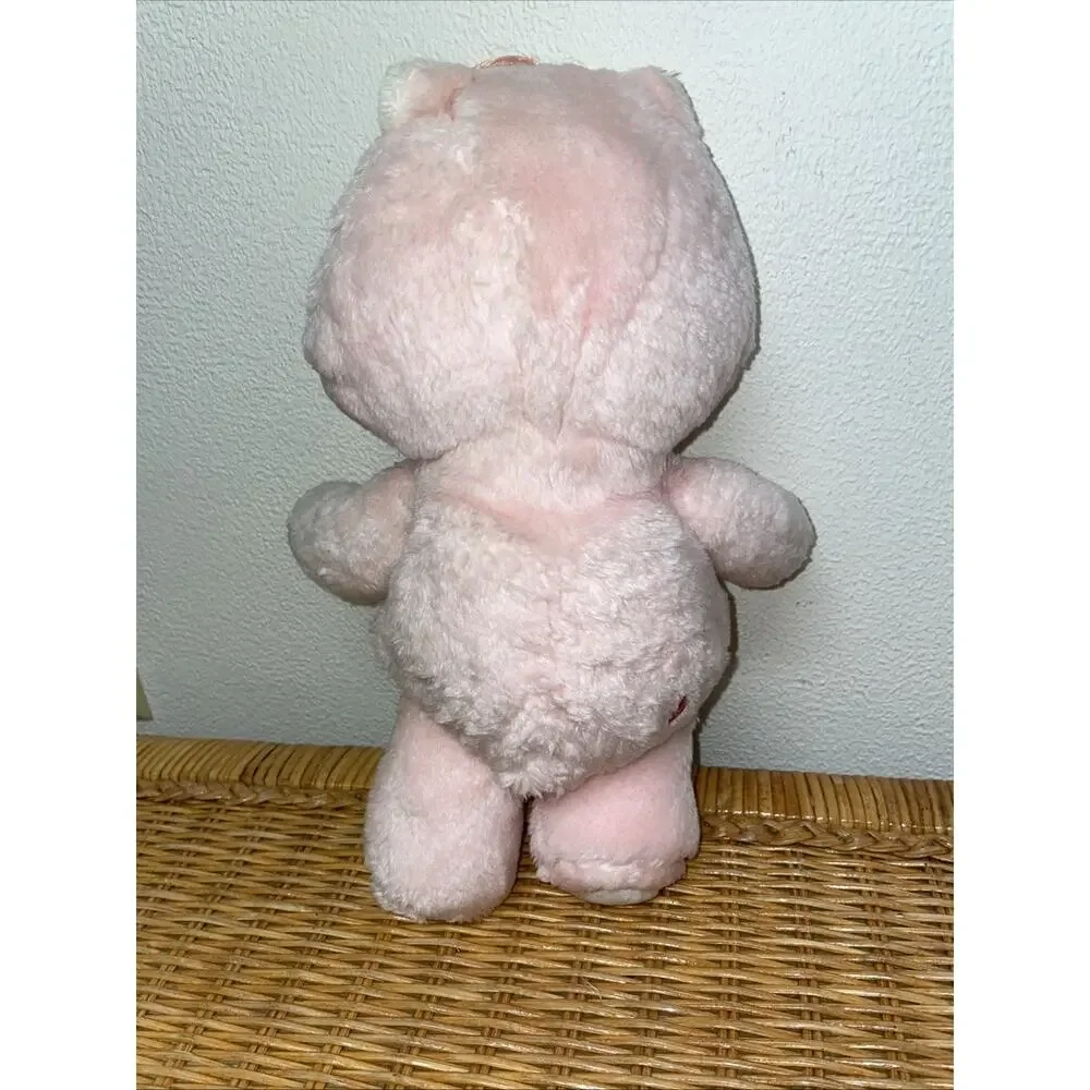 Vintage Care Bear Original 1983 Kenner Pink Cheer Bear Rainbow Plush Stuffed 13